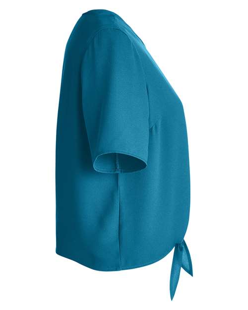 Devon & Jones Women's Perfect Fit™ Tie Front Blouse DP617W