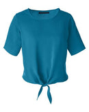 Devon & Jones Women's Perfect Fit™ Tie Front Blouse DP617W