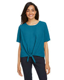 Devon & Jones Women's Perfect Fit™ Tie Front Blouse DP617W
