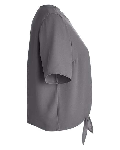 Devon & Jones Women's Perfect Fit™ Tie Front Blouse DP617W