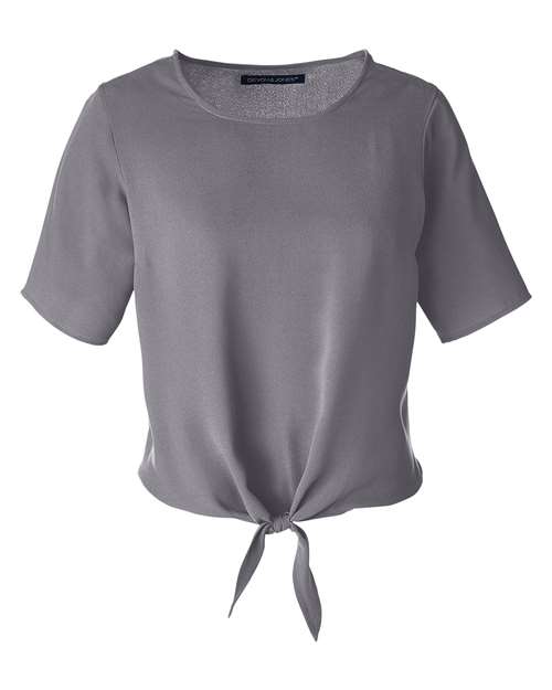 Devon & Jones Women's Perfect Fit™ Tie Front Blouse DP617W