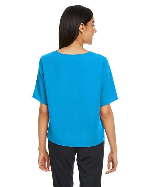 Devon & Jones Women's Perfect Fit™ Tie Front Blouse DP617W