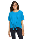 Devon & Jones Women's Perfect Fit™ Tie Front Blouse DP617W