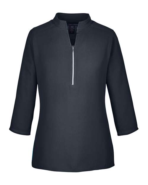 Devon & Jones Women's Perfect Fit™  Three-Quarter Sleeve Crepe Tunic DP611W