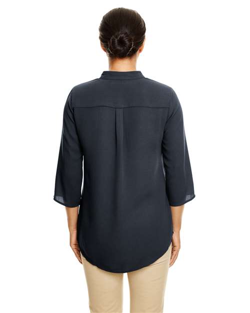 Devon & Jones Women's Perfect Fit™  Three-Quarter Sleeve Crepe Tunic DP611W