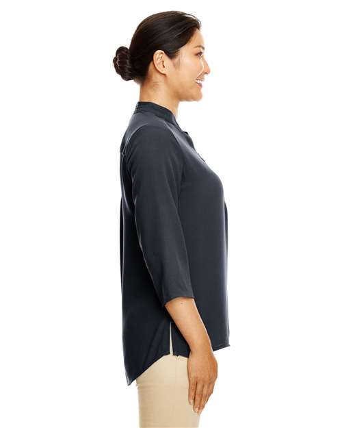 Devon & Jones Women's Perfect Fit™  Three-Quarter Sleeve Crepe Tunic DP611W