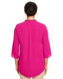 Devon & Jones Women's Perfect Fit™  Three-Quarter Sleeve Crepe Tunic DP611W