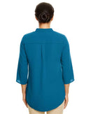 Devon & Jones Women's Perfect Fit™  Three-Quarter Sleeve Crepe Tunic DP611W