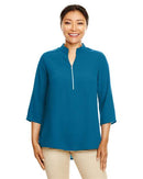 Devon & Jones Women's Perfect Fit™  Three-Quarter Sleeve Crepe Tunic DP611W