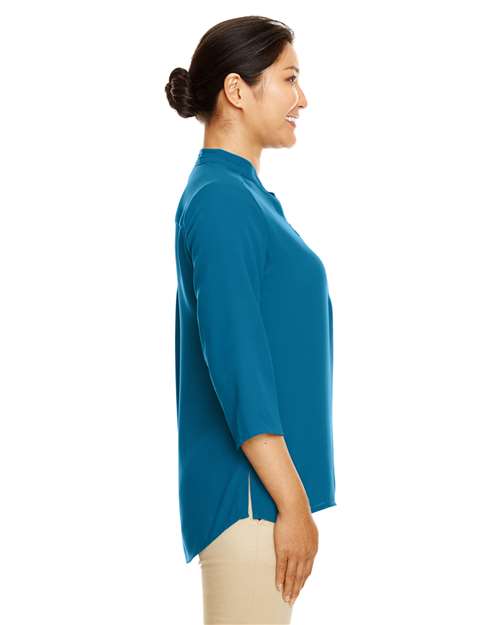 Devon & Jones Women's Perfect Fit™  Three-Quarter Sleeve Crepe Tunic DP611W
