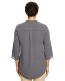 Devon & Jones Women's Perfect Fit™  Three-Quarter Sleeve Crepe Tunic DP611W