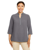 Devon & Jones Women's Perfect Fit™  Three-Quarter Sleeve Crepe Tunic DP611W