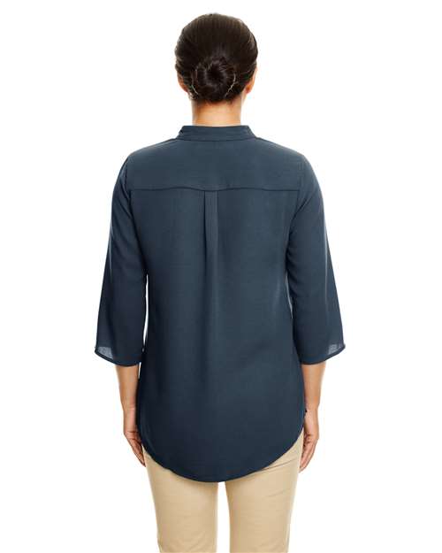 Devon & Jones Women's Perfect Fit™  Three-Quarter Sleeve Crepe Tunic DP611W