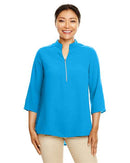 Devon & Jones Women's Perfect Fit™  Three-Quarter Sleeve Crepe Tunic DP611W