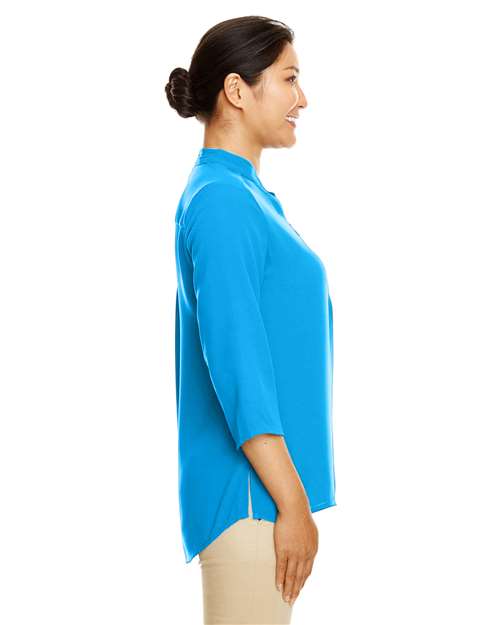 Devon & Jones Women's Perfect Fit™  Three-Quarter Sleeve Crepe Tunic DP611W