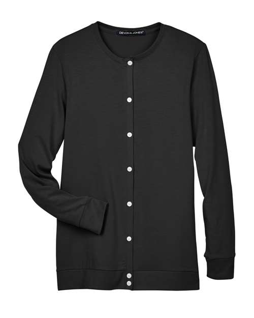 Devon & Jones Women's Perfect Fit™ Ribbon Cardigan DP181W