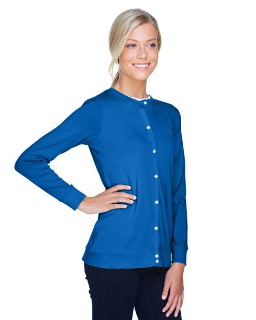 Devon & Jones Women's Perfect Fit™ Ribbon Cardigan DP181W