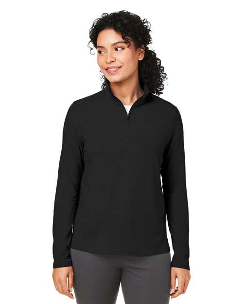 Devon & Jones Women's Raleigh Stretch Quarter-Zip Pullover DG425W