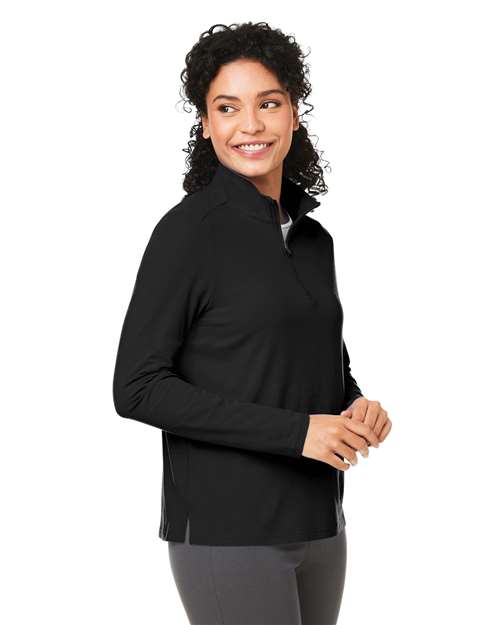 Devon & Jones Women's Raleigh Stretch Quarter-Zip Pullover DG425W