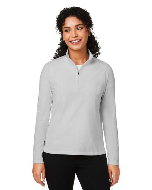 Devon & Jones Women's Raleigh Stretch Quarter-Zip Pullover DG425W