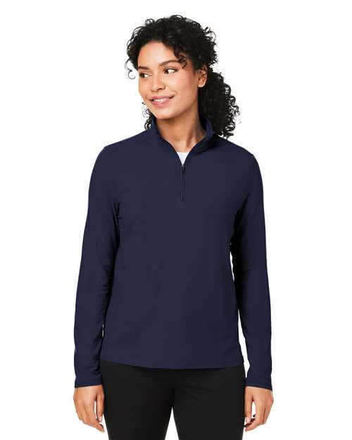 Devon & Jones Women's Raleigh Stretch Quarter-Zip Pullover DG425W