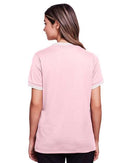 Devon & Jones Women's CrownLux Performance® Plaited Tipped V-Neck Shirt DG20CW