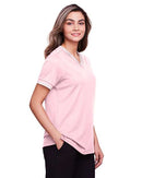 Devon & Jones Women's CrownLux Performance® Plaited Tipped V-Neck Shirt DG20CW