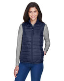 CORE365 Women's Prevail Packable Puffer Vest CE702W