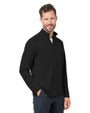 Devon & Jones Raleigh Stretch Quarter-Zip Pullover DG425