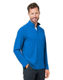 Devon & Jones Raleigh Stretch Quarter-Zip Pullover DG425