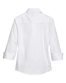 Devon & Jones Women's Perfect Fit™ Three-Quarter Sleeve Stretch Poplin Dress Shirt DP625W