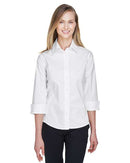 Devon & Jones Women's Perfect Fit™ Three-Quarter Sleeve Stretch Poplin Dress Shirt DP625W
