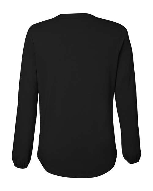 Devon & Jones Women's Raleigh Half-Placket Knit Top DP122W