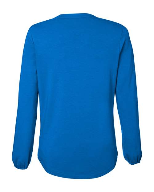 Devon & Jones Women's Raleigh Half-Placket Knit Top DP122W