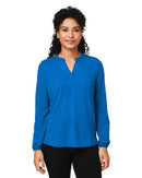 Devon & Jones Women's Raleigh Half-Placket Knit Top DP122W