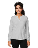 Devon & Jones Women's Raleigh Half-Placket Knit Top DP122W