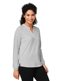 Devon & Jones Women's Raleigh Half-Placket Knit Top DP122W