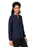 Devon & Jones Women's Raleigh Half-Placket Knit Top DP122W