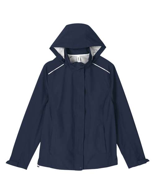 CORE365 Women's Packable Rain Jacket CE712W