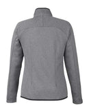 CORE365 Women's Venture Heathered Stripe Full-Zip CE72W