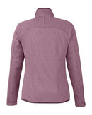 CORE365 Women's Venture Heathered Stripe Full-Zip CE72W