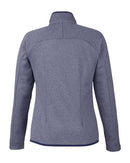 CORE365 Women's Venture Heathered Stripe Full-Zip CE72W