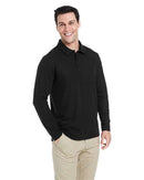 CORE365 Fusion ChromaSoft™ Long Sleeve Pique Polo CE112L