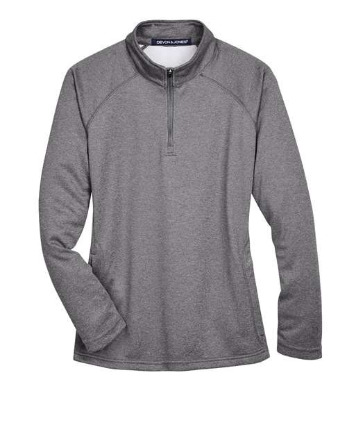 Devon & Jones Women's Stretch Tech-Shell® Compass Quarter-Zip Pullover DG440W
