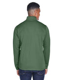 Devon & Jones Newbury Colorblock Mélange Fleece Full-Zip jacket DG796