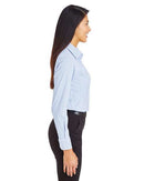 Devon & Jones Women's CrownLux Performance® Micro Windowpane Woven Dress Shirt DG540W