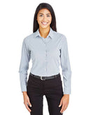 Devon & Jones Women's CrownLux Performance® Micro Windowpane Woven Dress Shirt DG540W