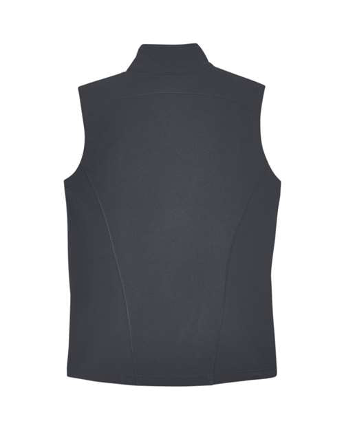 CORE365 Women's Cruise Two-Layer Fleece Bonded Soft Shell Vest CE701W