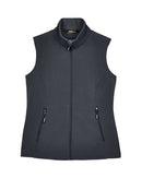 CORE365 Women's Cruise Two-Layer Fleece Bonded Soft Shell Vest CE701W