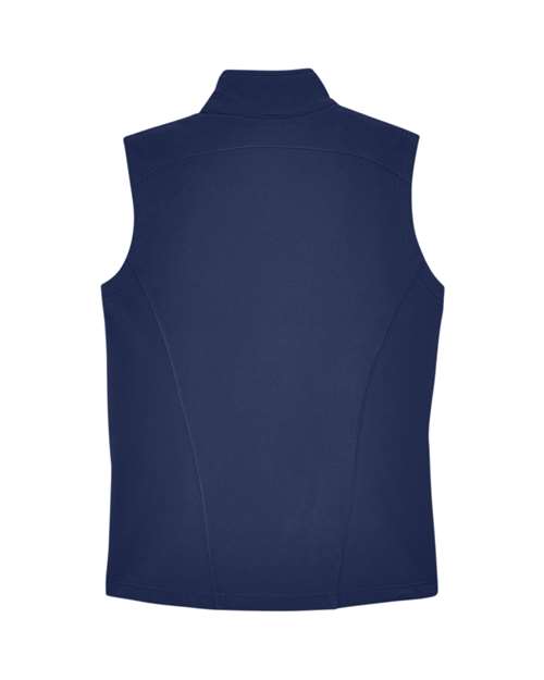 CORE365 Women's Cruise Two-Layer Fleece Bonded Soft Shell Vest CE701W